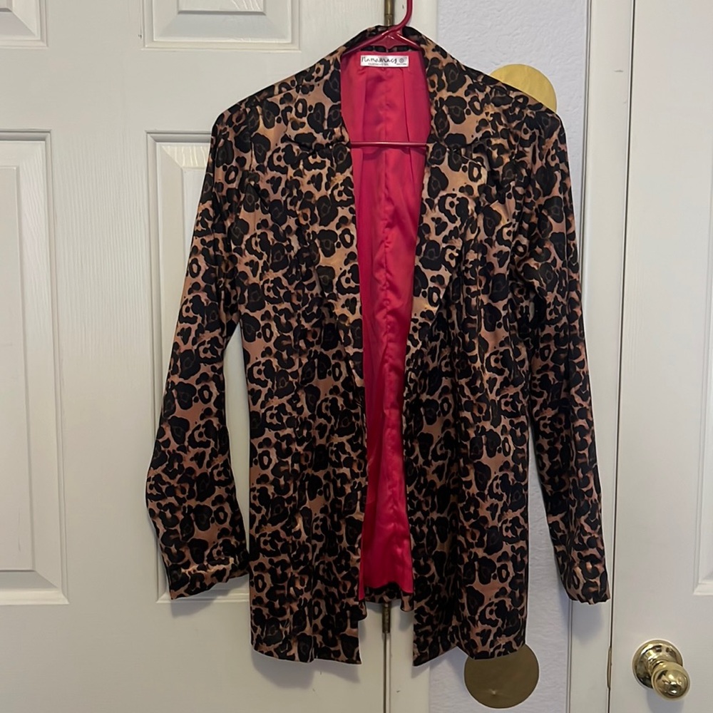 Leopard print Blazer